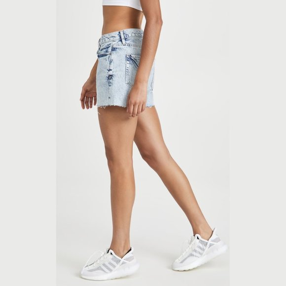 NWT FRAME Le Simone Raw Shorts - Picture 4 of 11